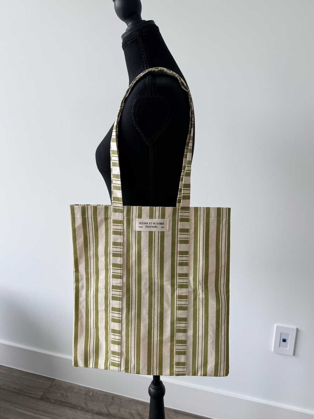 Sezane • Striped Tote